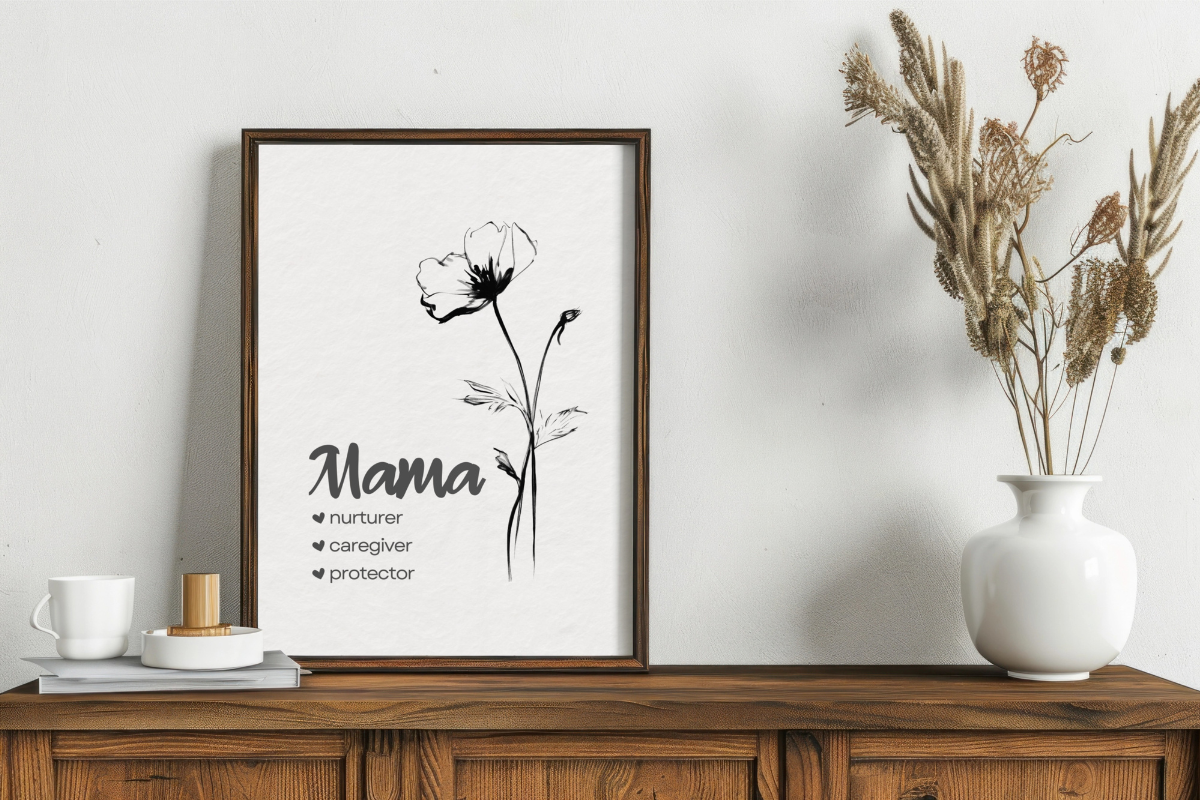 Mama Wall Art Printable PLR
