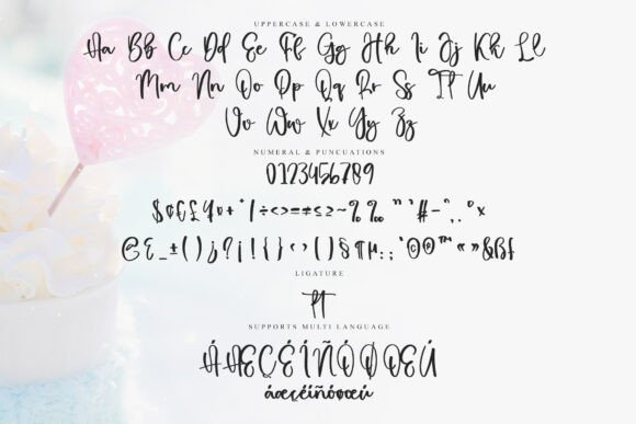 Master Birthday Font PNG with transparent background - Preview 5
