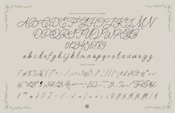 Nikahan Script Font PNG with transparent background - Preview 6