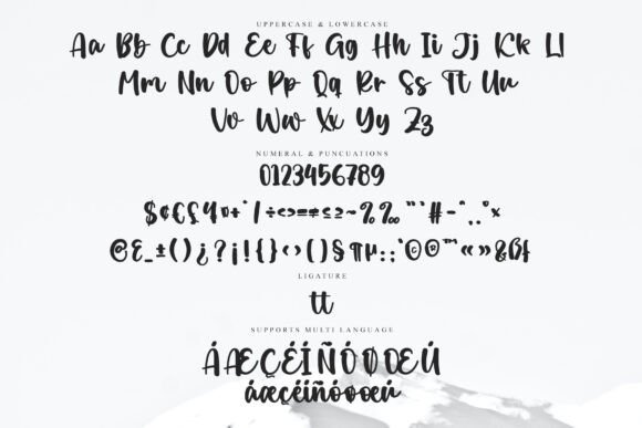 Point Beach Font PNG with transparent background - Preview 5