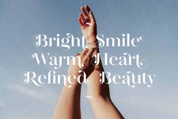 Regality Display Font PNG with transparent background - Preview 1