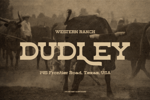 Rusty Duty Font font preview - 1
