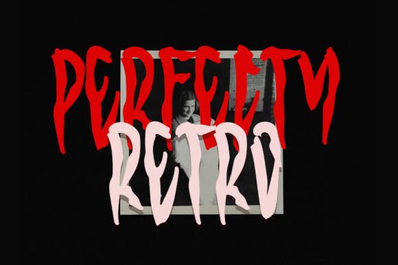 Scared Display Font PNG with transparent background - Preview 2