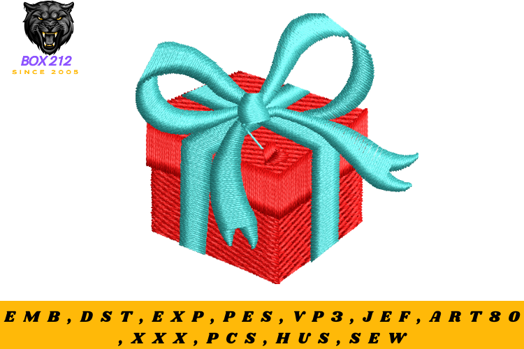The Gift Embroidery Design