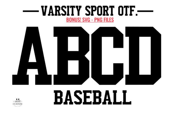 Varsity Sport Army Fuentes Display Fuente Por Army Custom