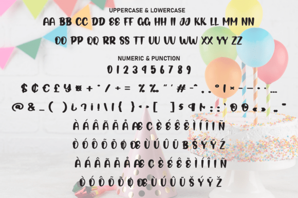 Birthday Font - Preview 6