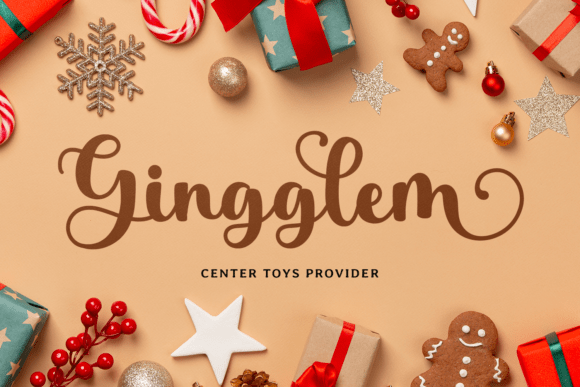Christmas Garland Font - Preview 5