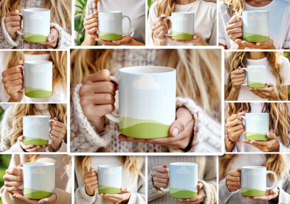 Coffee Mug Mockup Bundle for Canva
