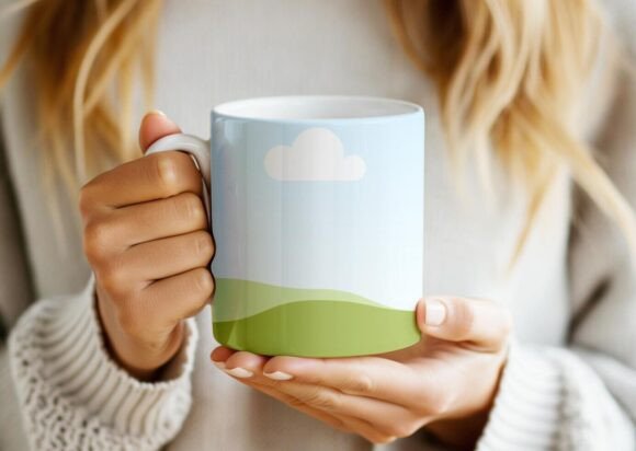 Coffee Mug Mockup for Canva