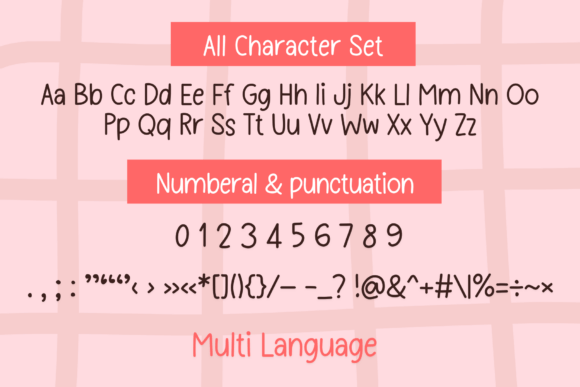 Mama Notes Font PNG with transparent background - Preview 5