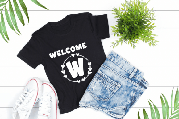 Monogram Mama Font PNG with transparent background - Preview 5