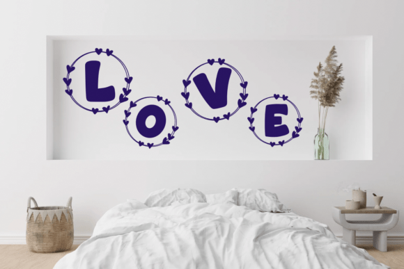 Monogram Mama Font PNG with transparent background - Preview 6