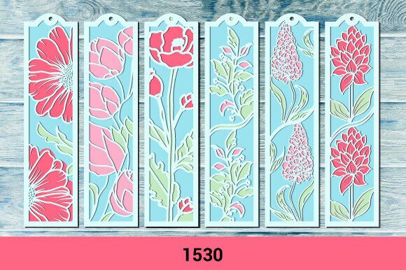 Mother's Day Paper Cut Bookmark Svg 1530 Grafik Plotterdateien Von kamrun82