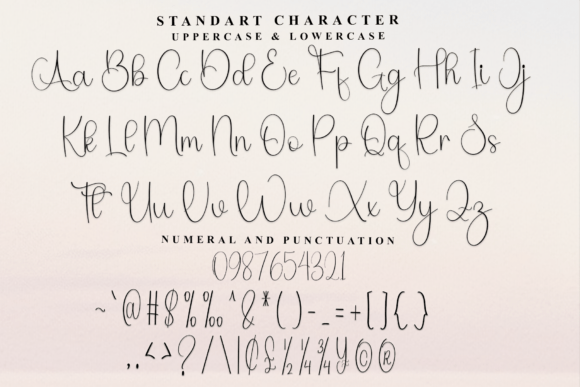Anithing Writing Font - Preview 4