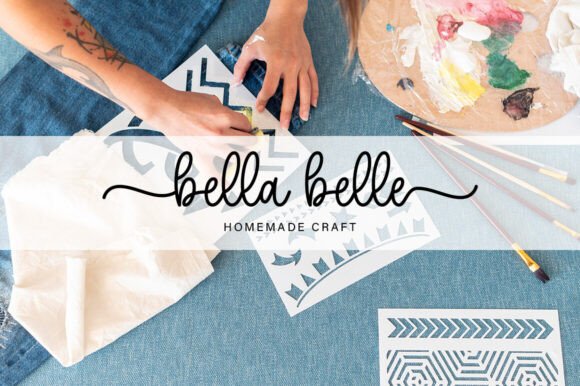 Beach Umbrella Duo Font - Preview 4