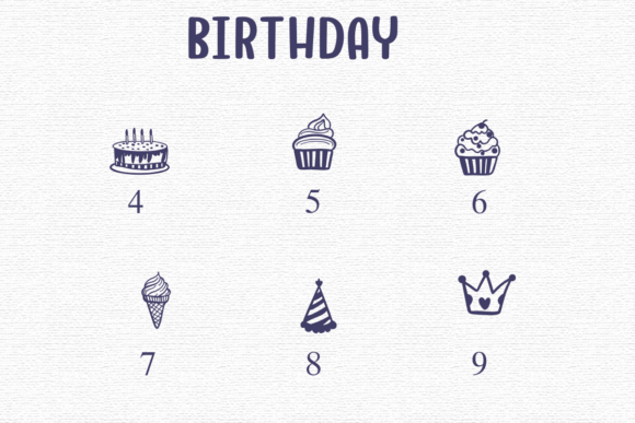 Birthday Font - Preview 3