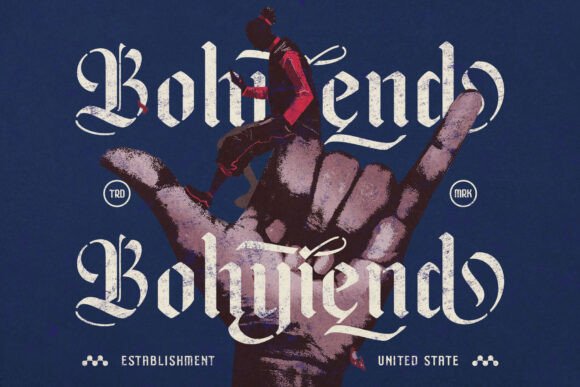 Black Deamond Font - Preview 2