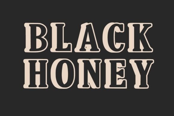 Black Honey Font - Preview 2