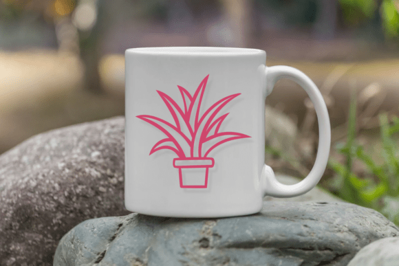 Blossom Vase Font PNG with transparent background - Preview 4