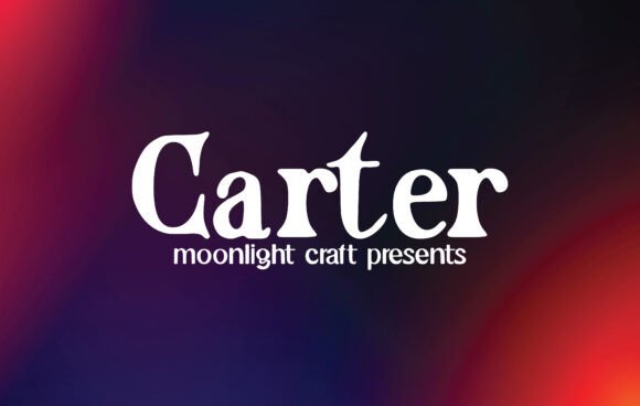 Graphics Design Carter Log 1 Carter Font Designs & Graphics