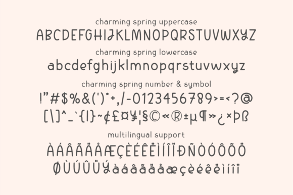 Charming Spring Font - Preview 5