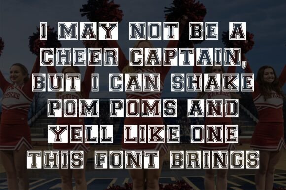 Cheer Font - Preview 3