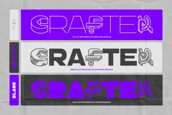 Crafter Tools Font - Preview 1