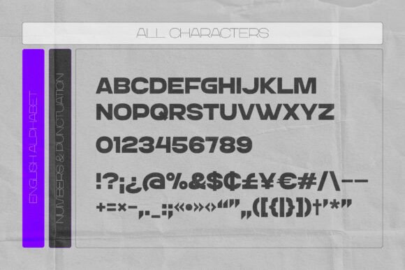 Crafter Tools Font - Preview 6