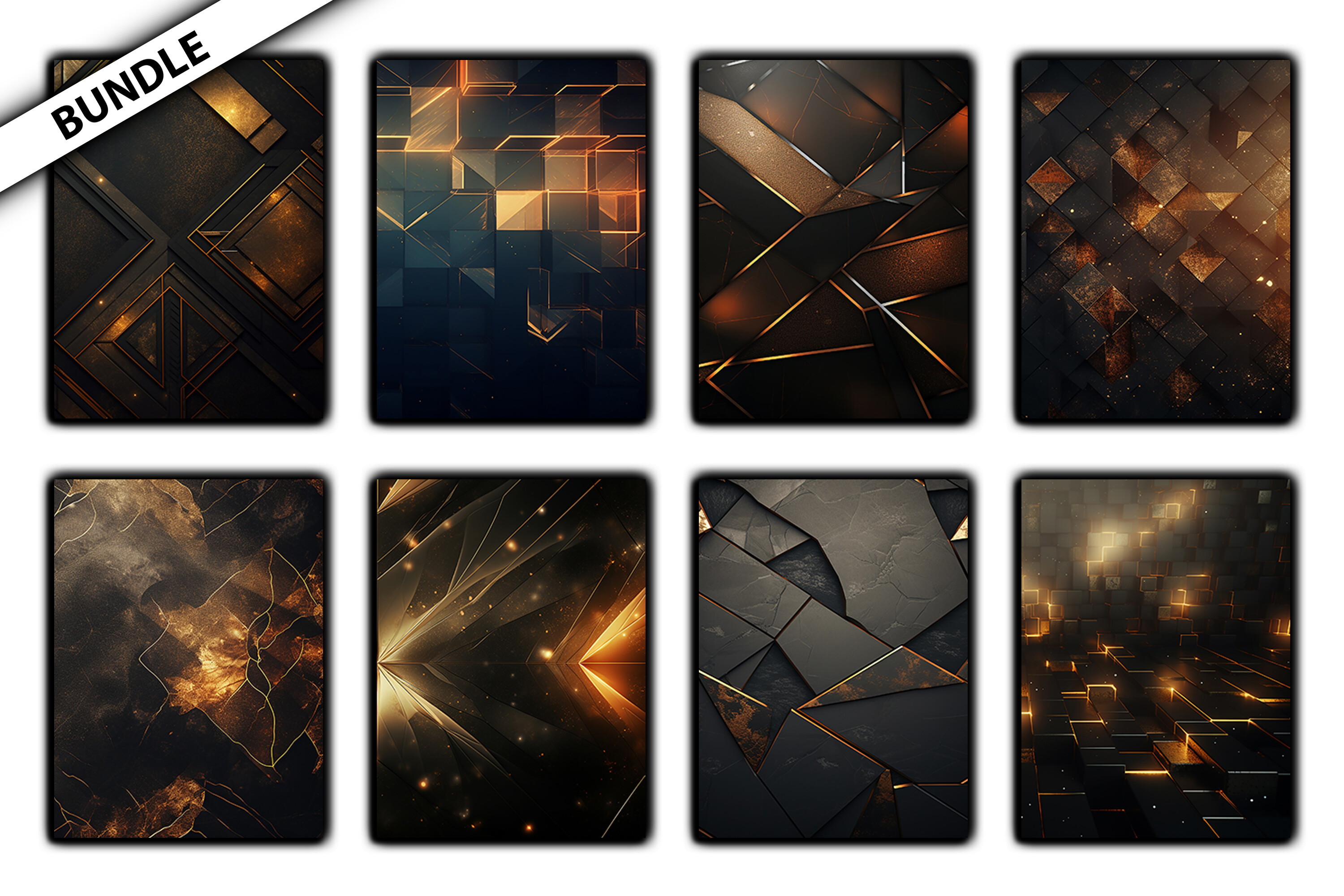 Digital Tech Wall Pattern Bundle Graphic by Motin · Creative Fabrica