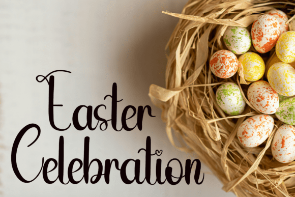 Easter Bunny Font - Preview 2