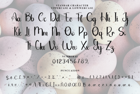 Easter Bunny Font - Preview 3
