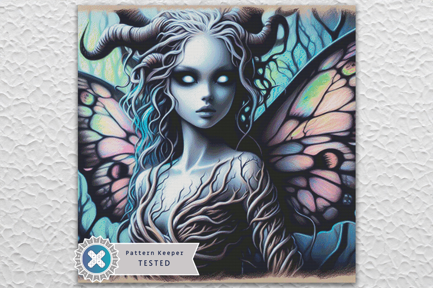 Fantasy Nymph Cross Stitch Pattern PDF