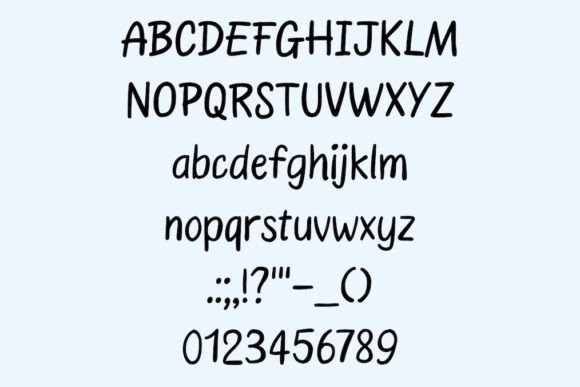 Fasthand Font - Preview 2