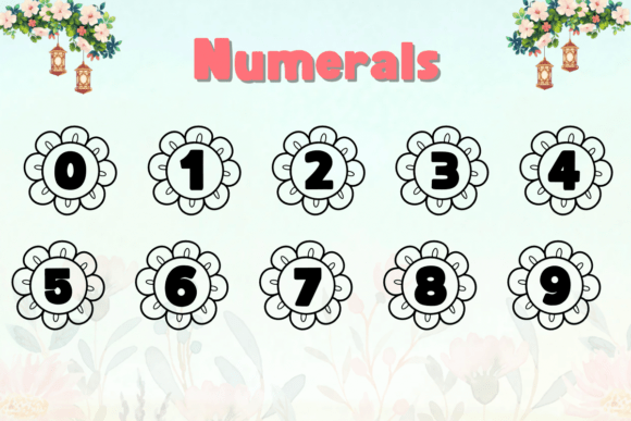 Flower Font - Preview 3