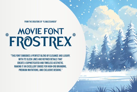 Frostrex Font - Preview 2