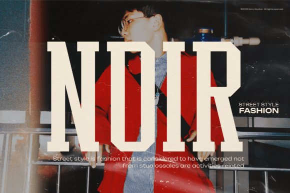 Hoston Runejay | Condensed Display Font - Preview 4