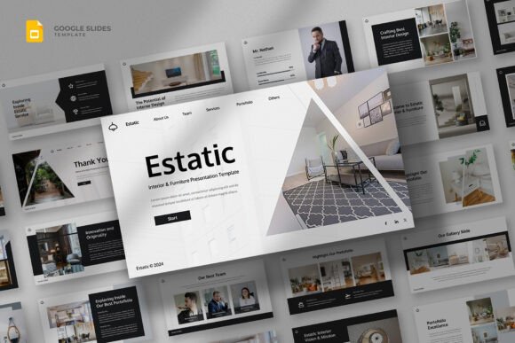 Interior & Furniture Google Slides