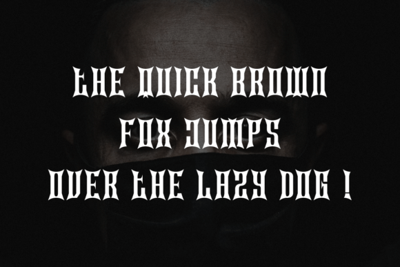 Jomac Font PNG with transparent background - Preview 4