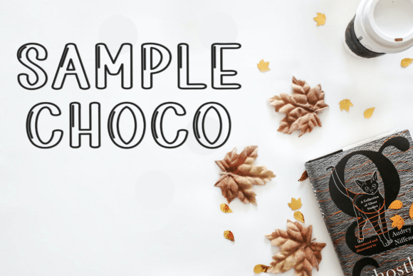 Milk Cream Font PNG with transparent background - Preview 1