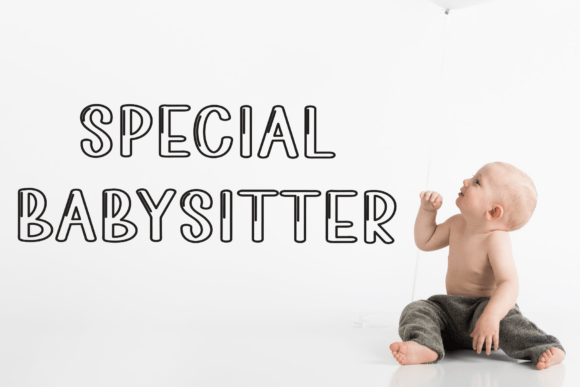 Milk Cream Font PNG with transparent background - Preview 4