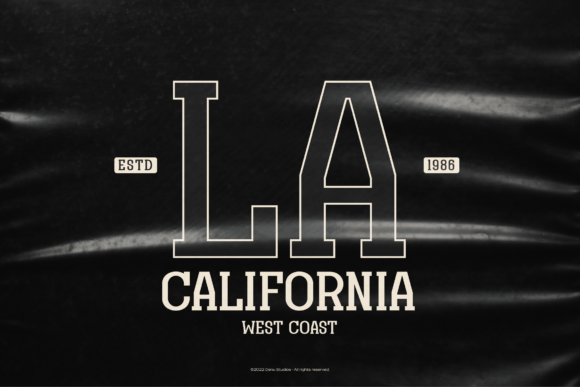 Original Regional Font PNG with transparent background - Preview 3