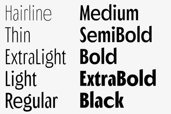 Polienz Font PNG with transparent background - Preview 3