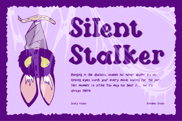 Scary Vodoo Font PNG with transparent background - Preview 1