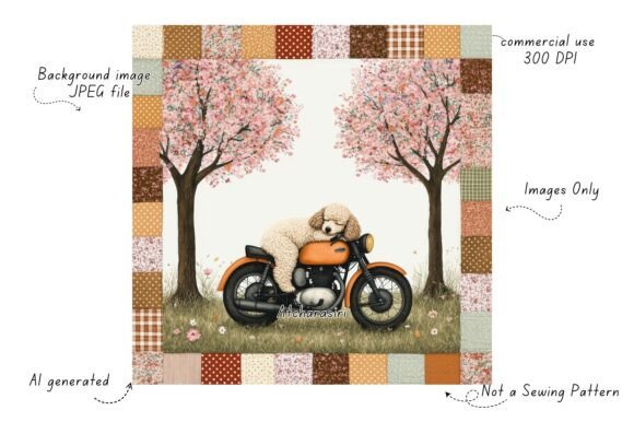 Spring Lazy Day Patchwork Backgrounds