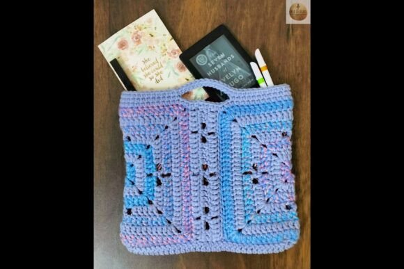 The Yana Crochet Handbag and Laptop Sleeve - free crochet bag pattern