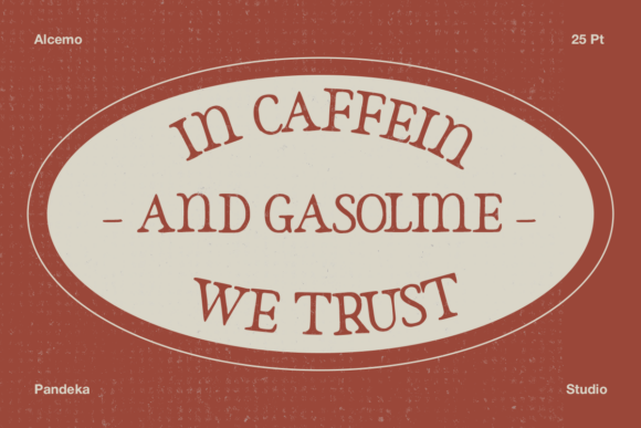 Alcemo Font - Preview 2