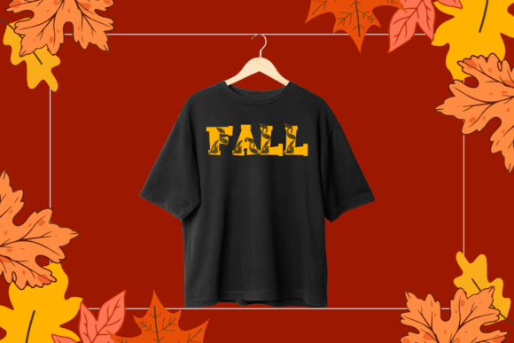 Autumn College Font PNG with transparent background - Preview 4
