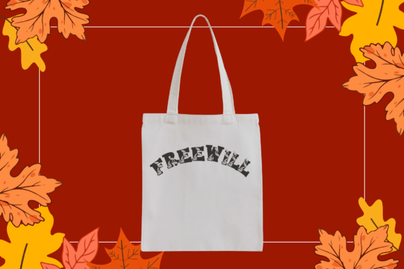 Autumn College Font PNG with transparent background - Preview 6