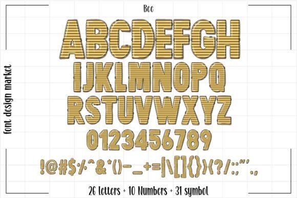 Bee Font - Preview 1