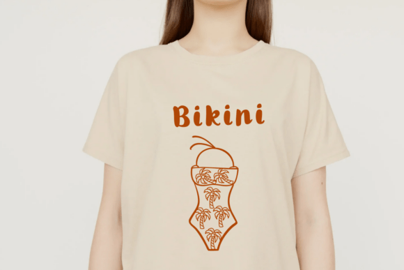 Bikini Doodle Font - Preview 5